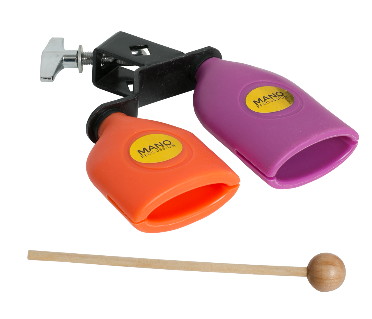 Mano Percussion DB284 Double Block Samba Bell