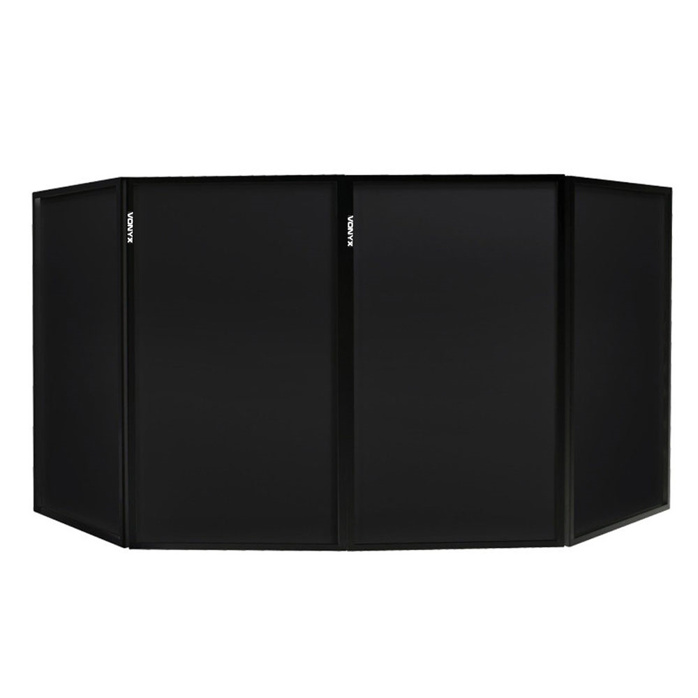 Vonyx DB2B Foldable DJ Facade - Black