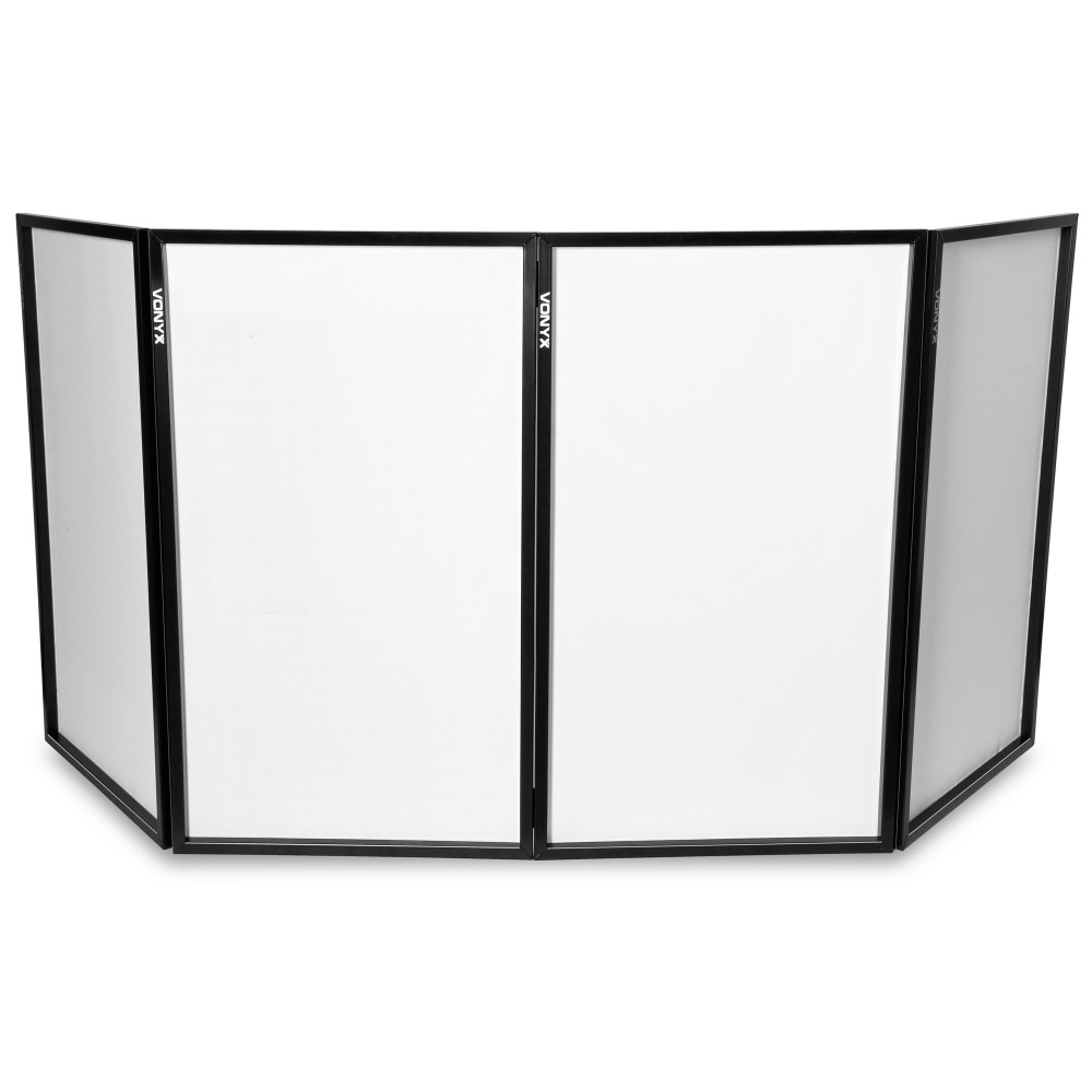 Vonyx DJ Screen Foldable DJ Facade ‚Äì 4 Lycra Panels