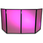Vonyx DJ Screen Foldable DJ Facade ‚Äì 4 Lycra Panels