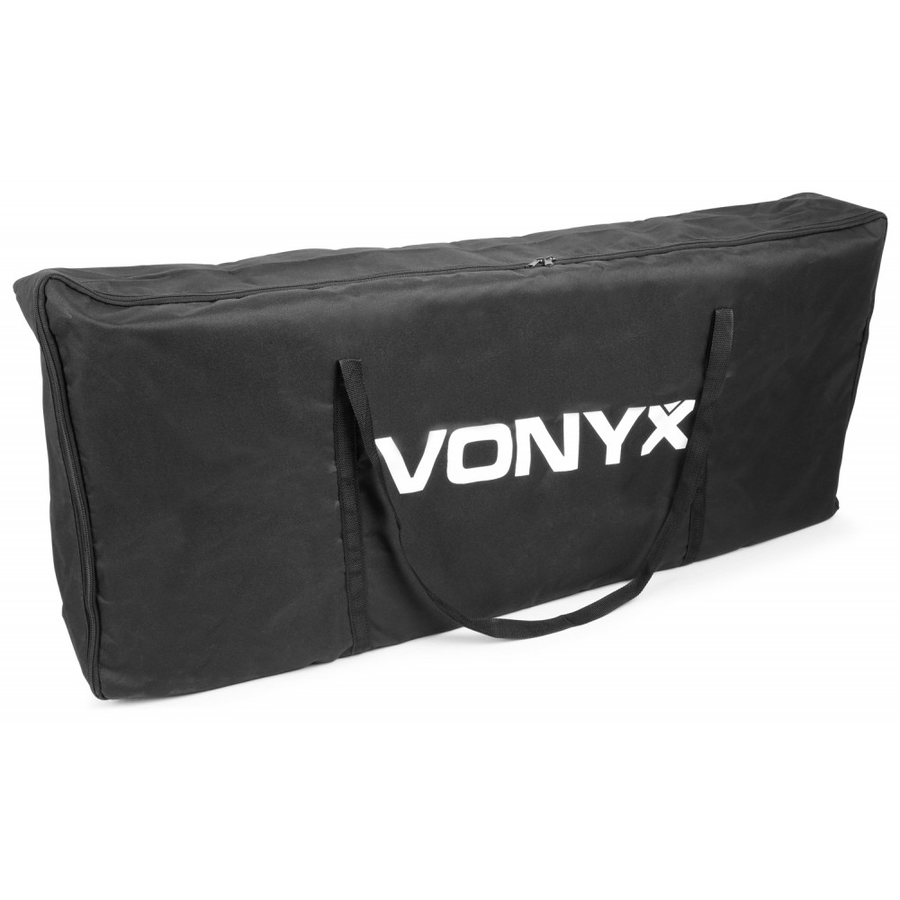 Vonyx DJ Screen Foldable DJ Facade ‚Äì 4 Lycra Panels