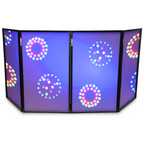 Vonyx DJ Screen Foldable DJ Facade ‚Äì 4 Lycra Panels