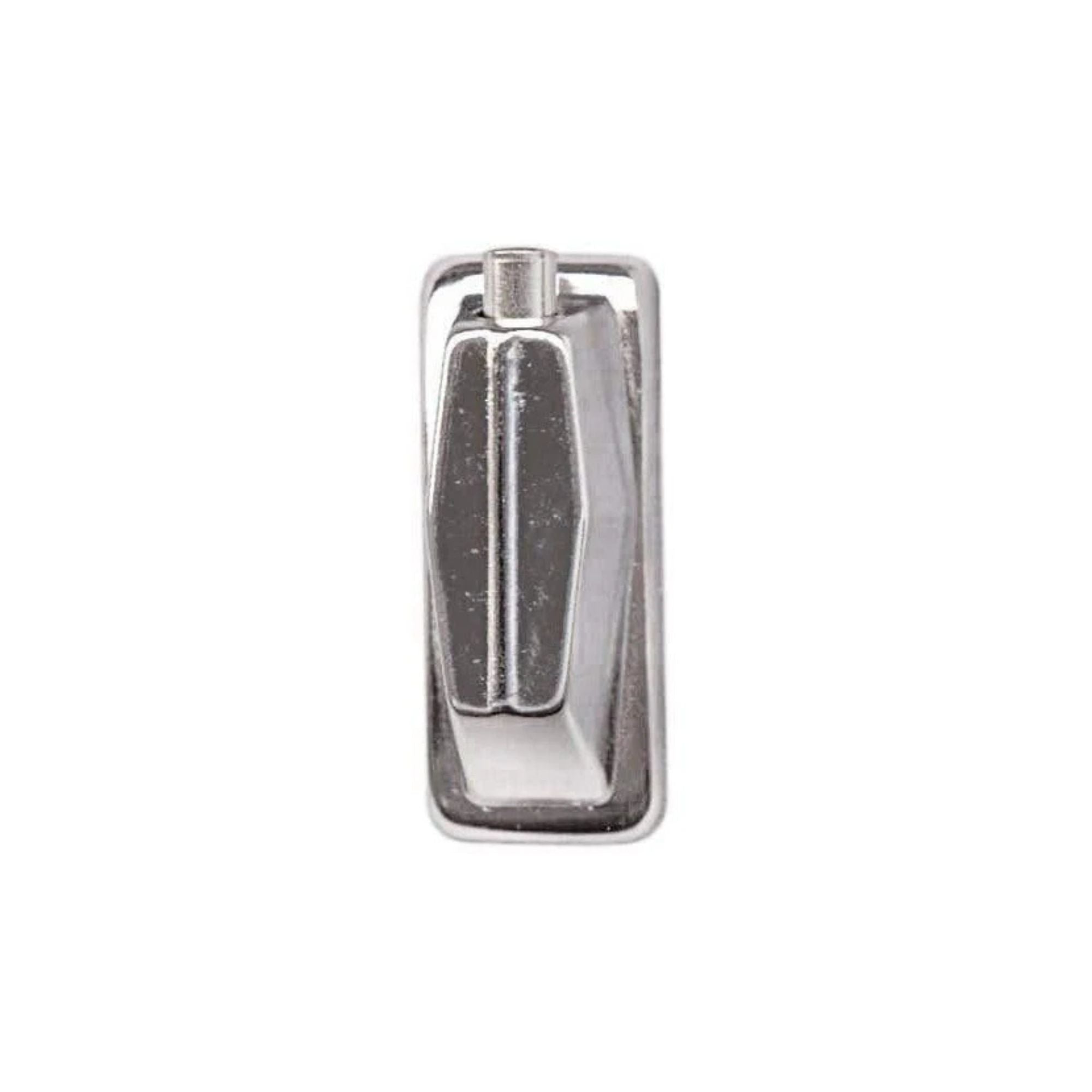 AMS TOM LUG COMPLETE drum part, silver metal drum lug from AMS for drum hardware repair and replacement.