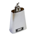 Powerbeat Powerbeat DB747 7-inch chrome cowbell for hand percussion, featuring a shiny chrome finish and durable metal construction.