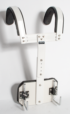 DXP DB838 T-Style Marching Drum Harness for Snare/Tenor Drums in White