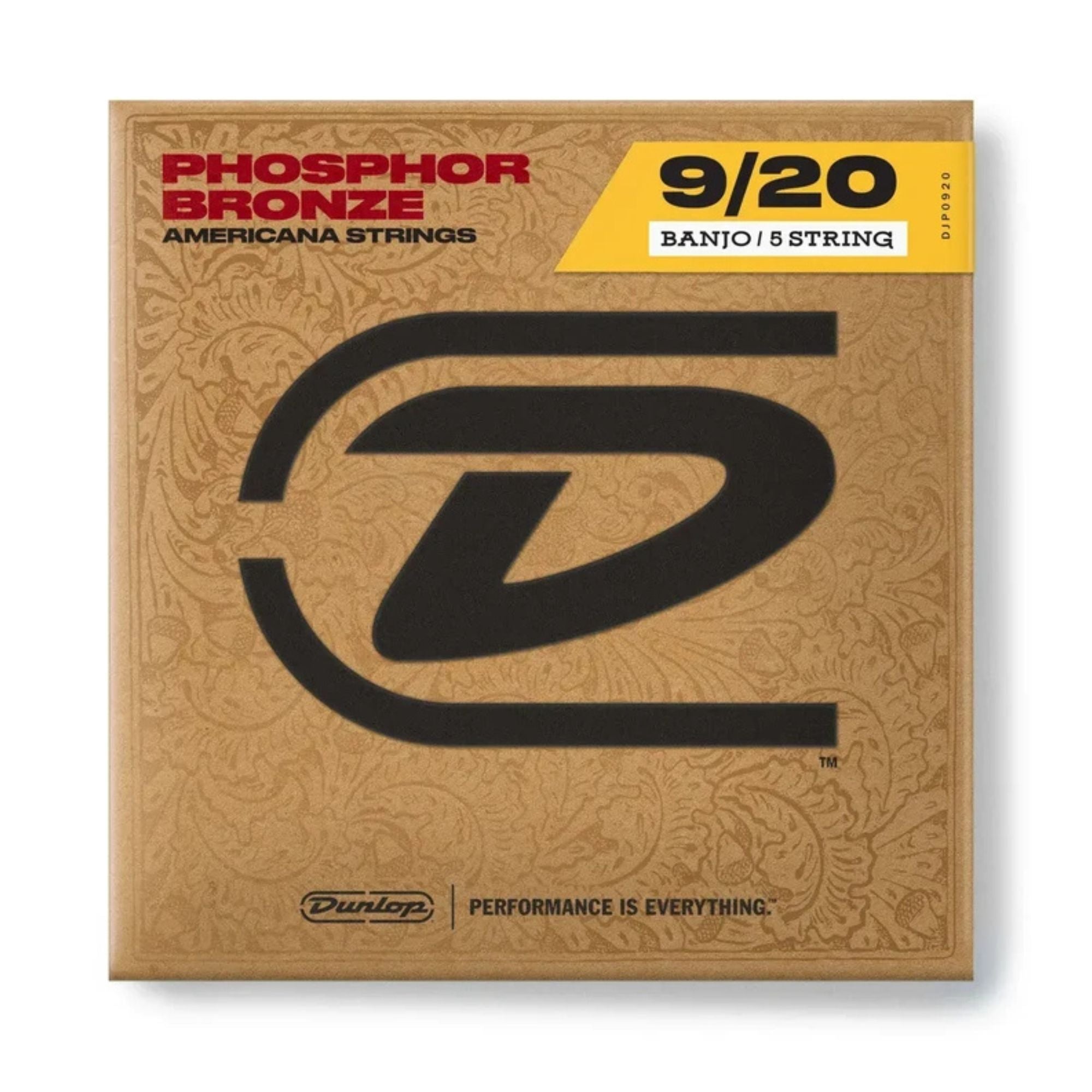 Jim Dunlop DBP9 5 String Phosphor Bronze Banjo Strings - Light