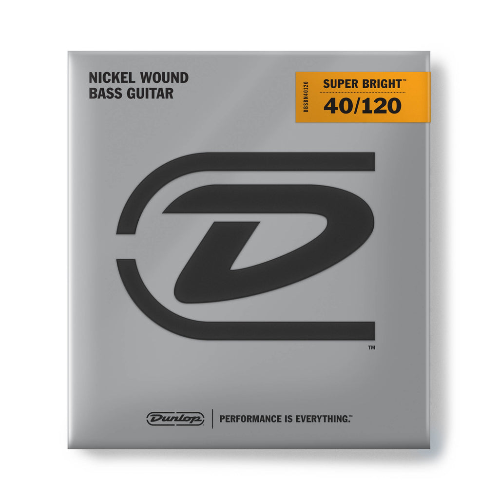 Dunlop DBSBN40120 Super Bright 5-String Bass Strings - 40-120
