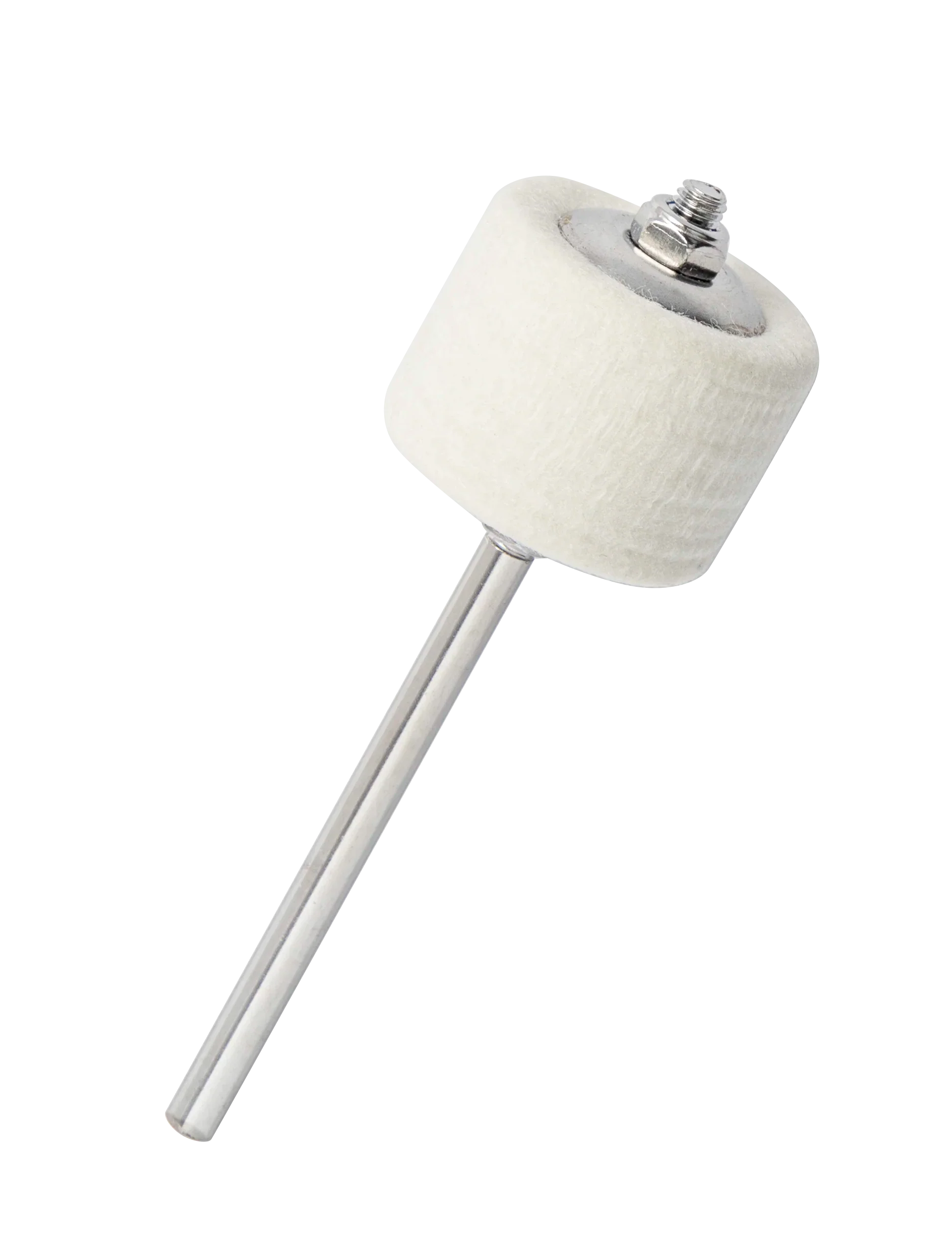 DXP DBT336 junior bass drum beater with felt head, drum part designed for percussion instruments, shown in the image.