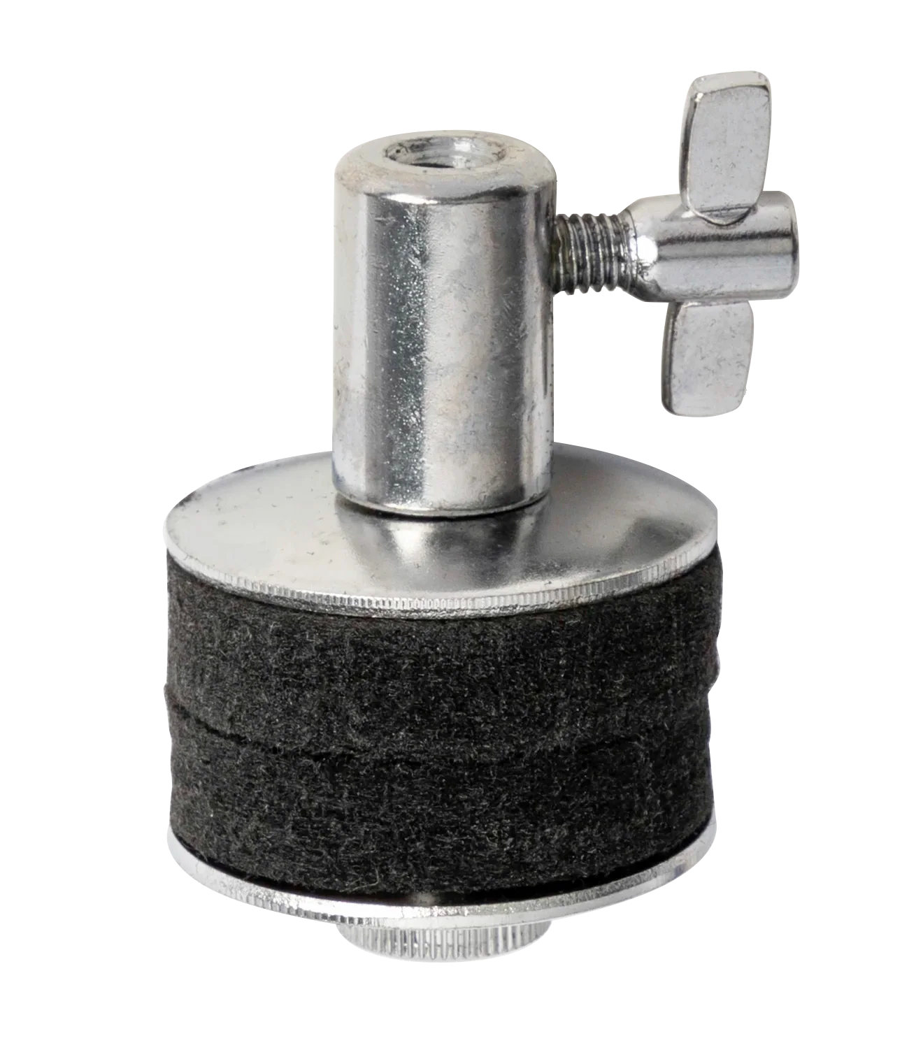 Chrome DXP DBT341 Hi-Hat Clutch for drum hardware, designed to fit DXPHH2 hi-hat stands, with a secure locking mechanism.