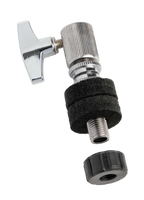 Open chrome DXP DBT342 Hi-Hat Clutch for DXPHH3 and DXPHH5 drum hardware, showing the clutch mechanism and design details.