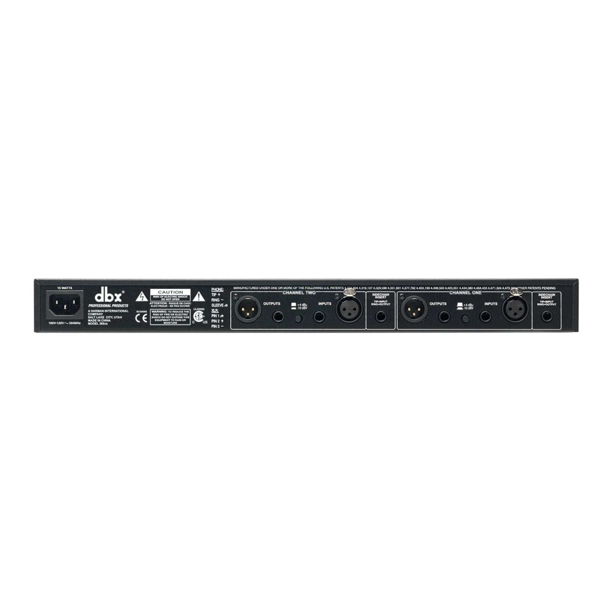 DBX 266xs Dual Compressor/Gate