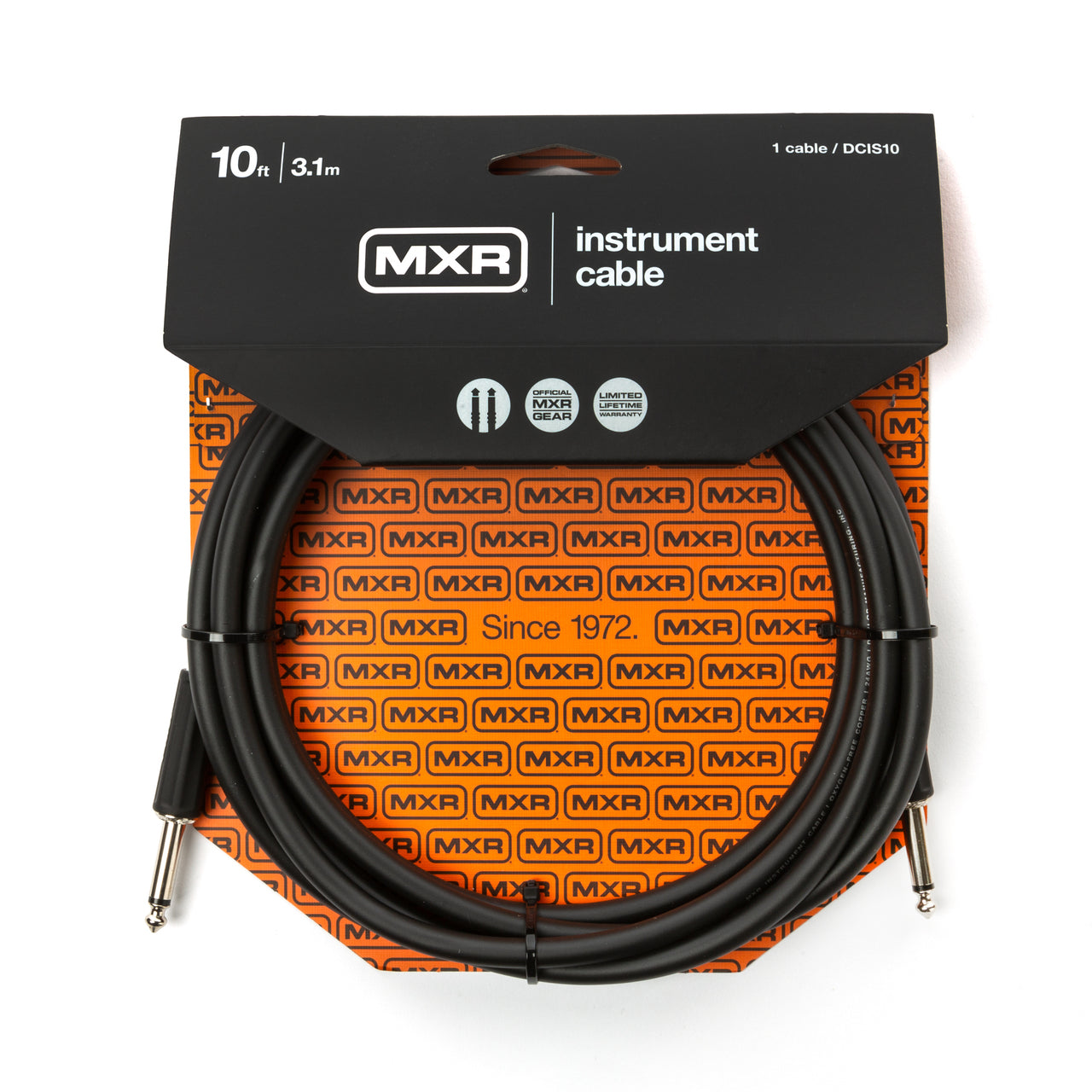MXR DCIS10 Instrument Guitar Cable - 10 Ft
