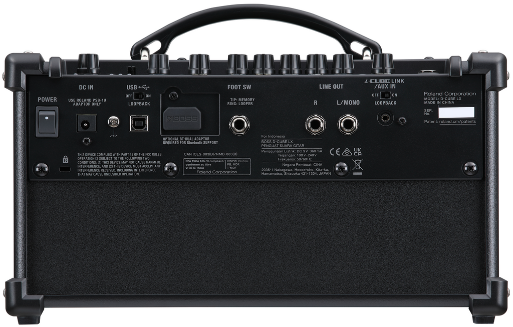 BOSS Dual Cube LX Guitar Amplifier