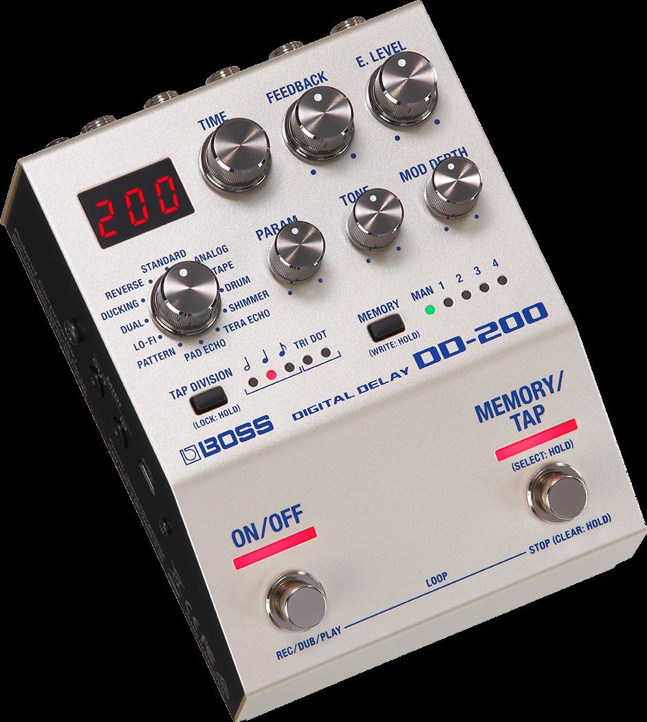 BOSS DD-200 Digital Delay Guitar Effects Pedal