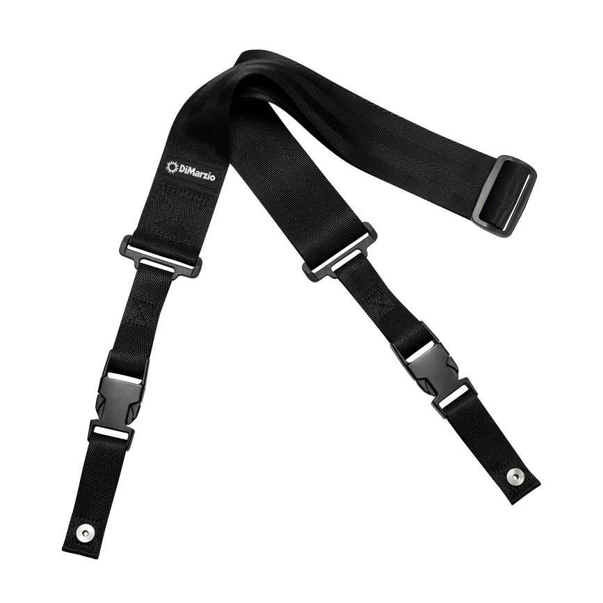 DiMarzio DD2200B 2inch Nylon Cliplock Strap - Black
