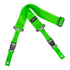 DiMarzio DD2200NG 2inch Nylon Cliplock Guitar Strap - Neon Green