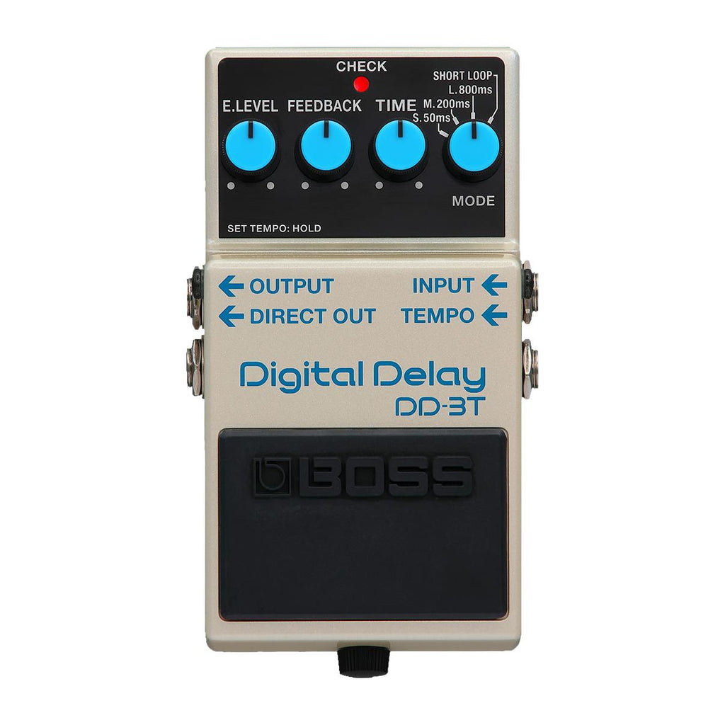 BOSS DD-3T Digital Delay Guitar Effects Pedal with Tap Tempo