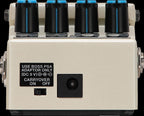 BOSS DD-8 Digital Delay guitar effects pedal with multiple delay modes and footswitch controls for electric guitars.