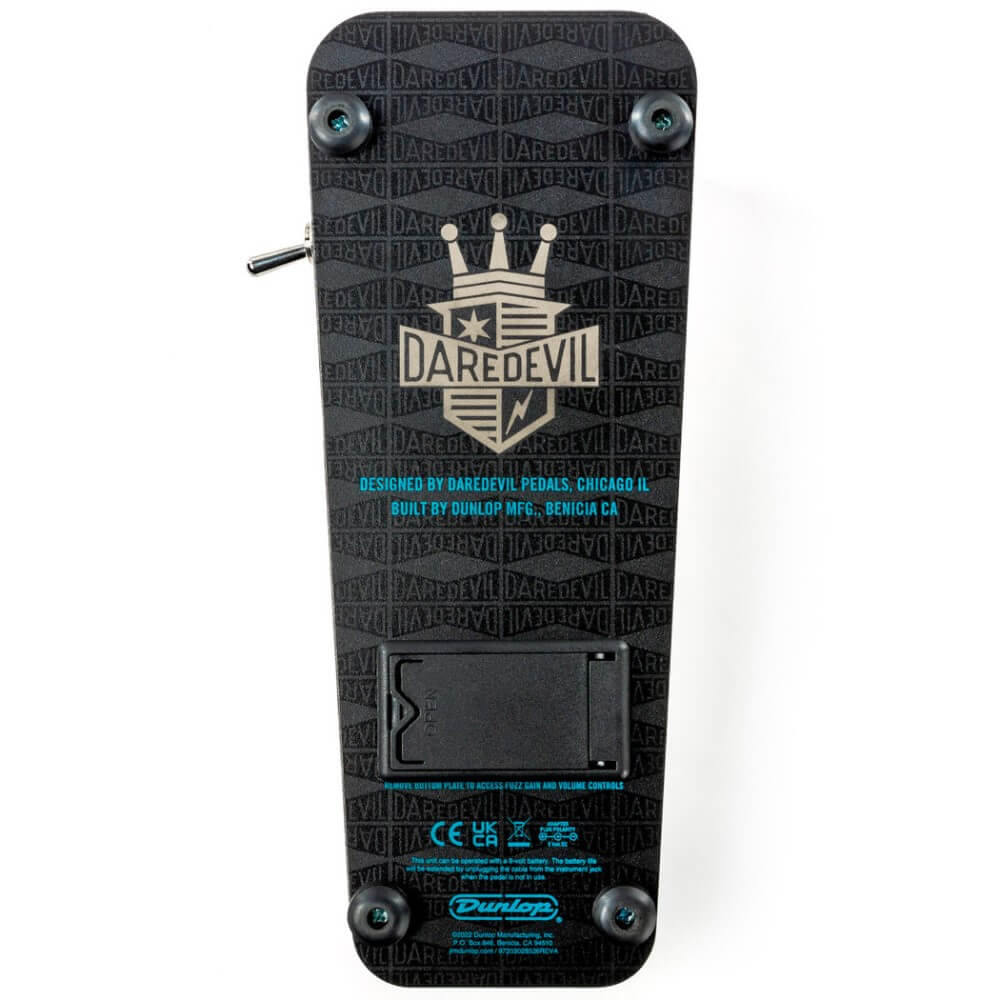 Dunlop Cry Baby DareDevil Fuzz Wah Guitar Effect Pedal