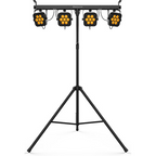 Chauvet 4BAR Quad 4 x Quad (RGBA) LED Par Bar 28 x 3.5 Watt - Wireless Controller Case (Display)