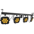 Chauvet 4BAR Quad 4 x Quad (RGBA) LED Par Bar 28 x 3.5 Watt - Wireless Controller Case (Display)