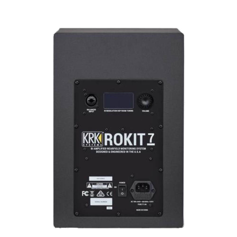 KRK Rokit RP7G4 7 inch Studio Monitor Speaker - Single - Black - Display Model (as new)