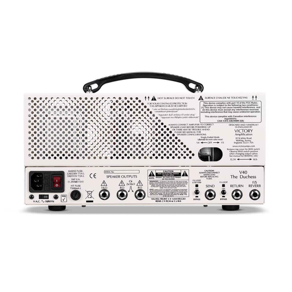 Victory The Duchess 40watt Lunchbox Head - On Display (As New)