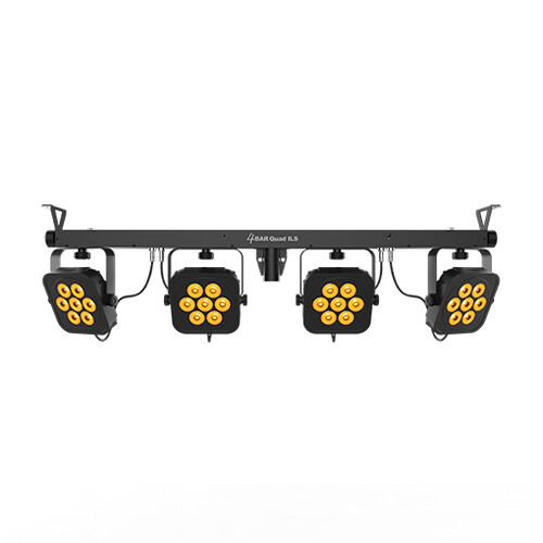 Chauvet 4BAR Quad 4 x Quad (RGBA) LED Par Bar 28 x 3.5 Watt - Wireless Controller Case (Display)