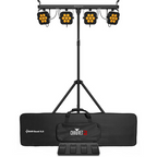Chauvet 4BAR Quad 4 x Quad (RGBA) LED Par Bar 28 x 3.5 Watt - Wireless Controller Case (Display)