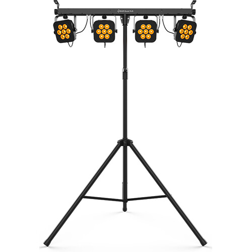 Chauvet 4BAR Quad 4 x Quad (RGBA) LED Par Bar 28 x 3.5 Watt - Wireless Controller Case (Display)