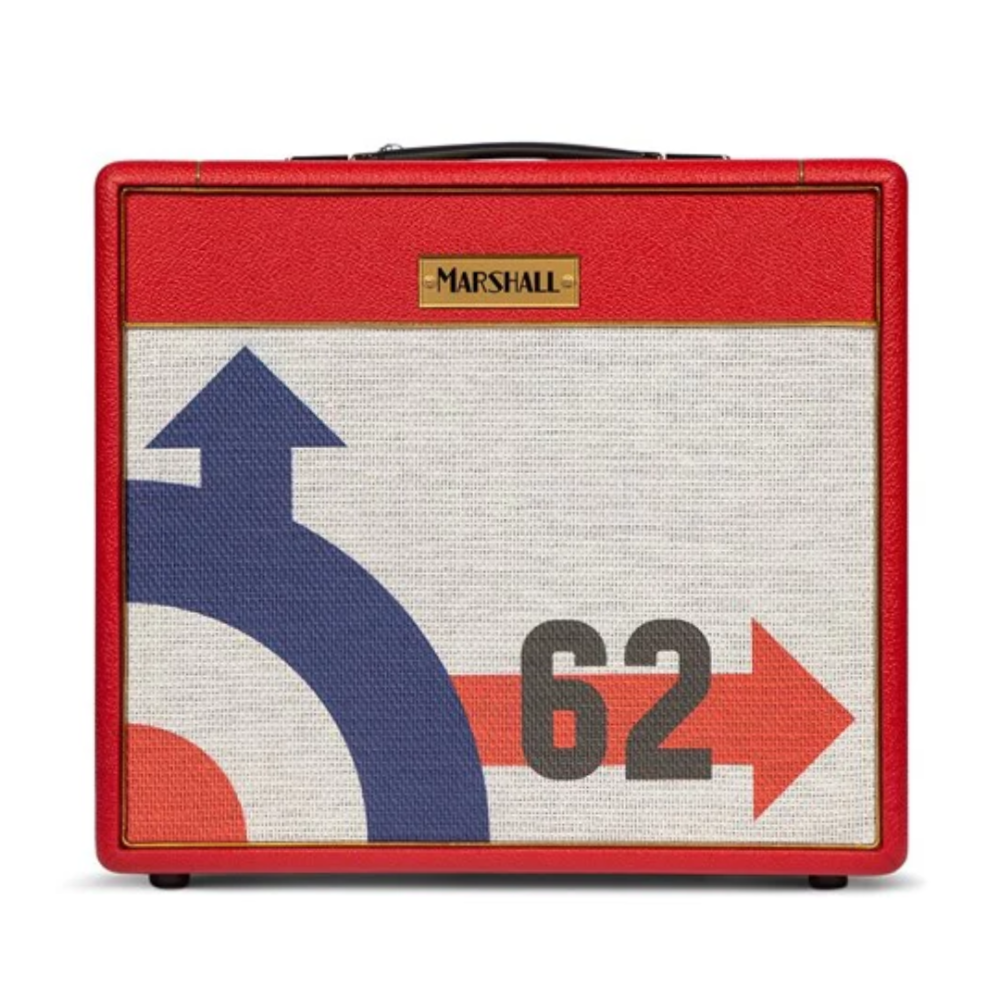 Marshall SV20C Studio Vintage Guitar Amplifier Combo - Red Levant Target 62 - On Display As New