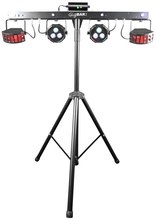 Chauvet Gig Bar 2 All-In-One DJ Lighting Effects Pack with DMX Bar (Display)