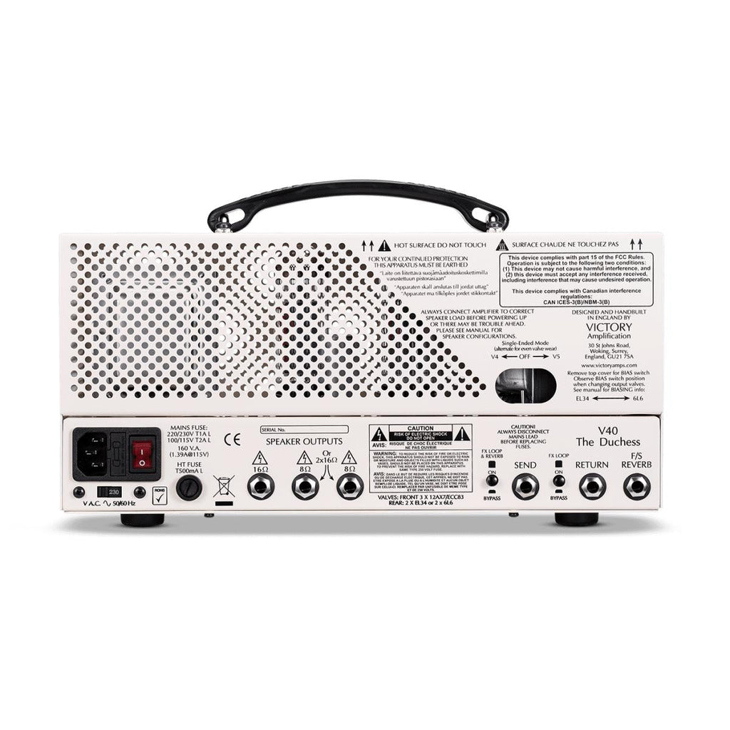 Victory The Duchess 40watt Lunchbox Head - On Display (As New)