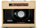 Blackstar Debut 50R 1x12 50W guitar combo amplifier in cream with control knobs and speaker grille visible.