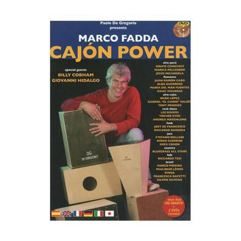 Cajon Power by Marco Fadda Book & DVD