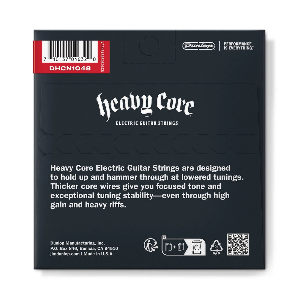 Dunlop Heavy Core 10-48 Elec Strings