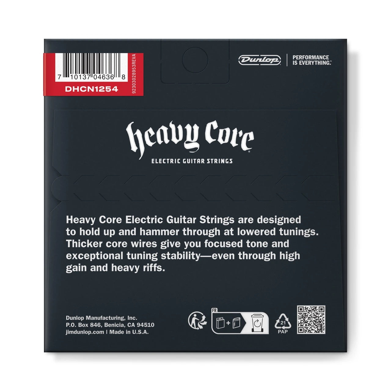 DUNLOP HEAVY CORE 12-54 ELEC