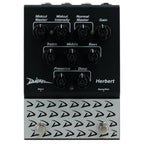 Diezel Herbert 2-channel effects pedal with overdrive and preamp controls, featuring black metal housing and footswitches.