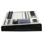 Proel DIGIPAD8 compact 8-channel digital mixer with control knobs and input ports, designed for live sound and recording setups.
