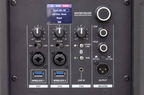Proel DIVA12A powered PA speaker with a 12-inch speaker cone and control panel, designed for live sound reinforcement.