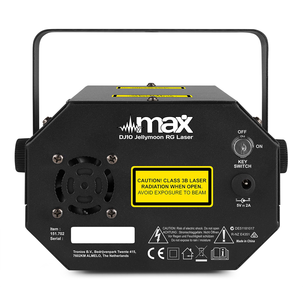 MAX DJ10 LED / Laser Effect Light