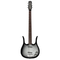 Danelectro DK58LHBARBKB Longhorn Baritone Electric Guitar - Black Burst