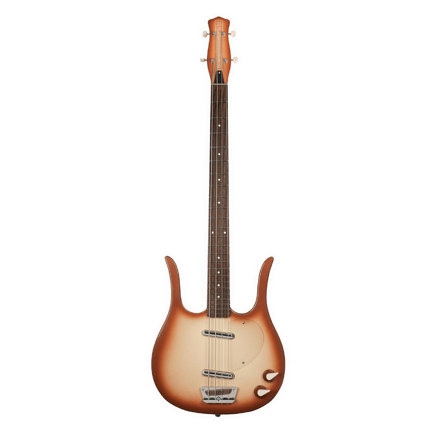 Danelectro '58 Longhorn Bass Guitar in Copper Burst