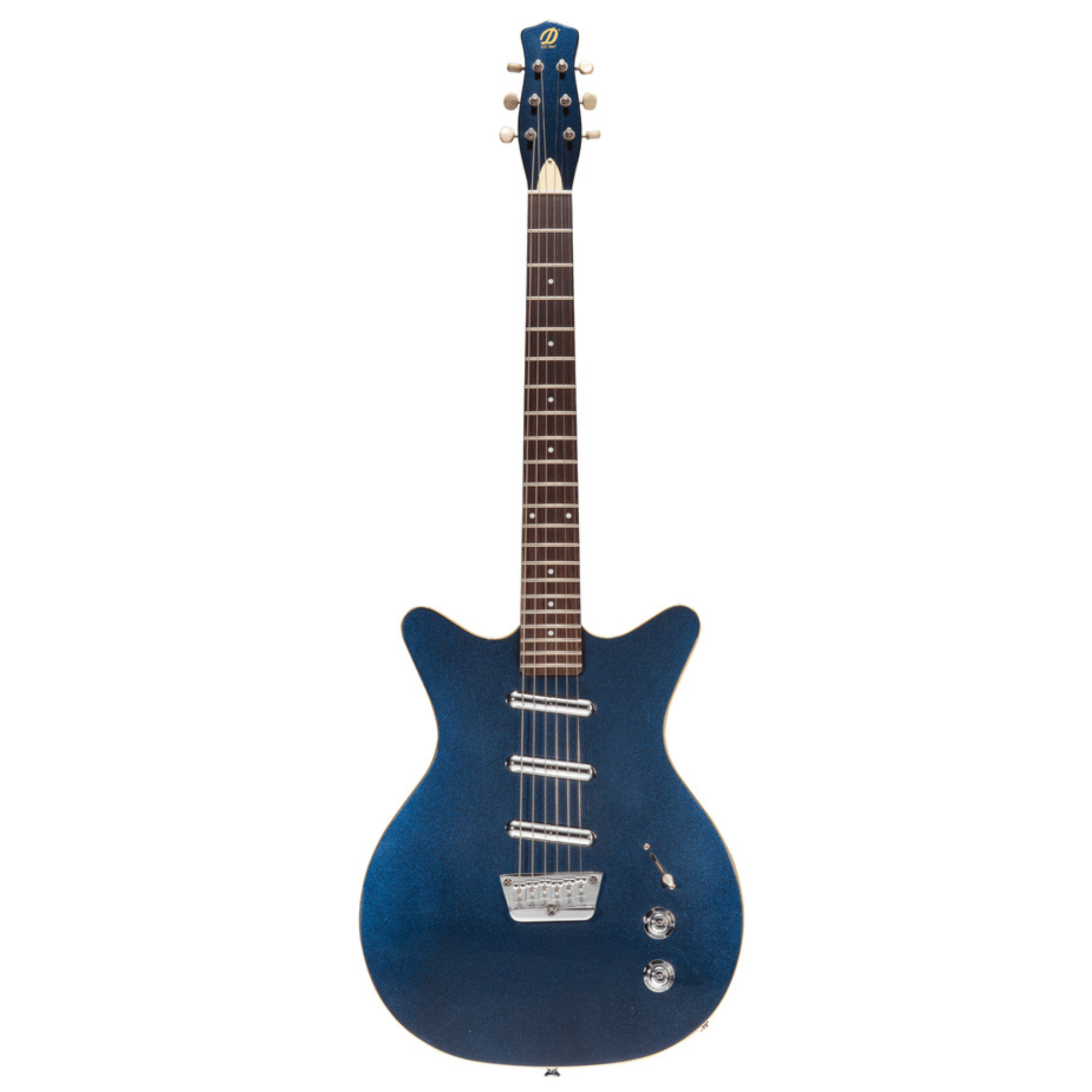 Danelectro 59 Triple Divine Electric Guitar - Blue Metallic (B-STOCK)