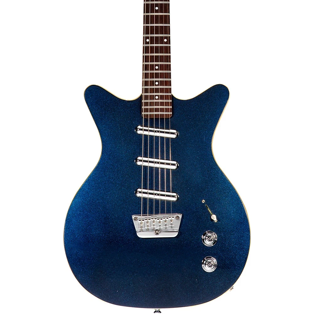 Danelectro 59 Triple Divine Electric Guitar - Blue Metallic (B-STOCK)