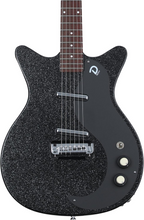 Danelectro '59M Blackout Electric Guitar with NOS+ Pickups - Black Metal Flake