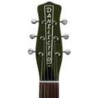 Danelectro '59M Blackout Electric Guitar with NOS+ Pickups - Green Envy