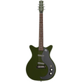 Danelectro '59M Blackout Electric Guitar with NOS+ Pickups - Green Envy