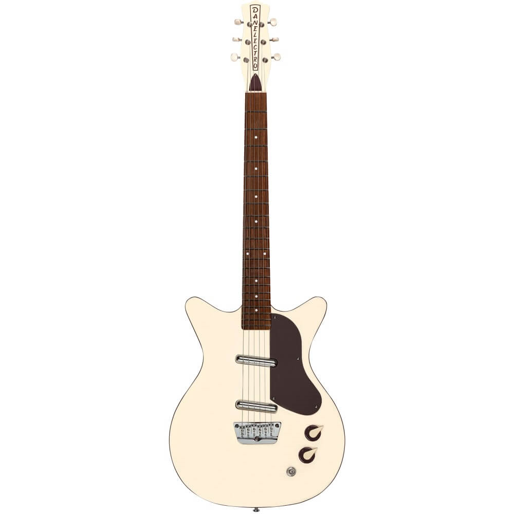 Danelectro '59 Divine Electric Guitar with Vintage Lipstick Pickups - Fresh Cream