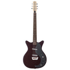 Danelectro DK59GLTRMR Glitter '59 Electric Guitar - Maroon